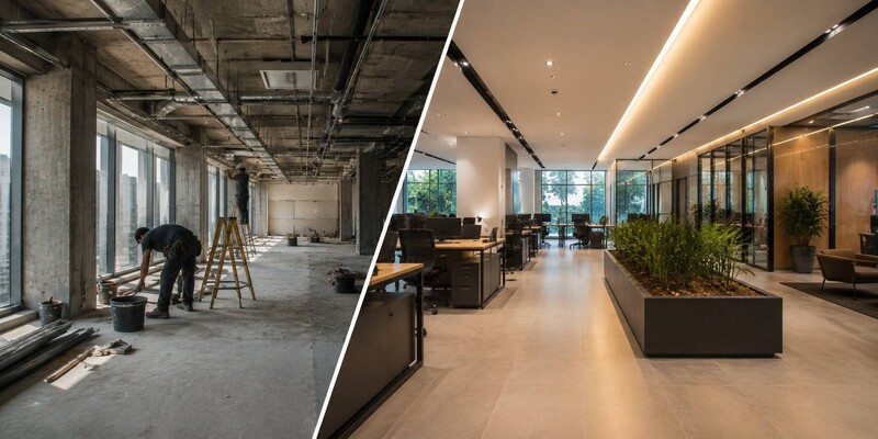 Reforma Turn Key corporativa em Santo André: