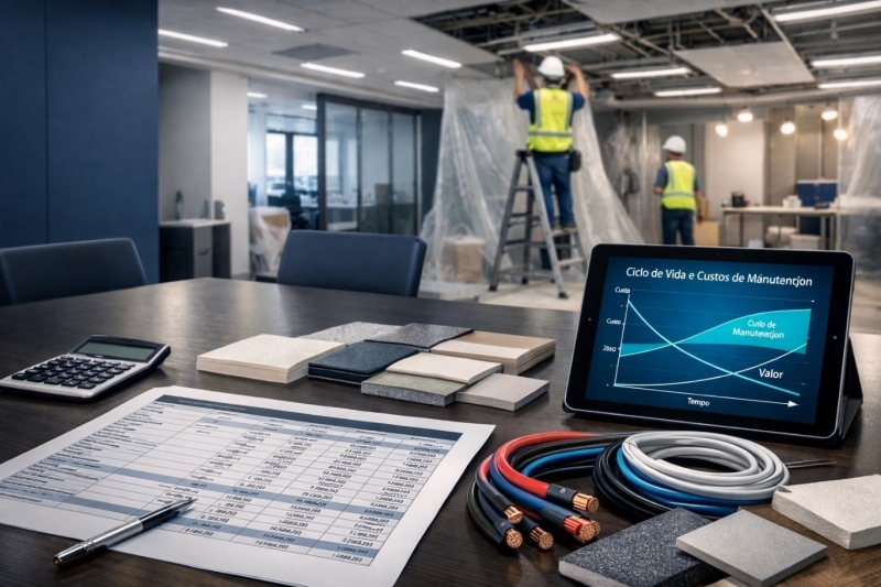 Custo Barato ou Custo Real? A Diferença que Define o Sucesso de Obras Corporativas