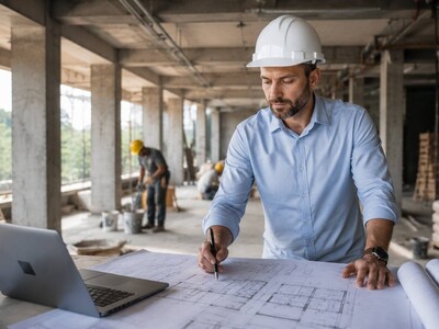 Empresa de Engenharia com Responsável Técnico na Obra