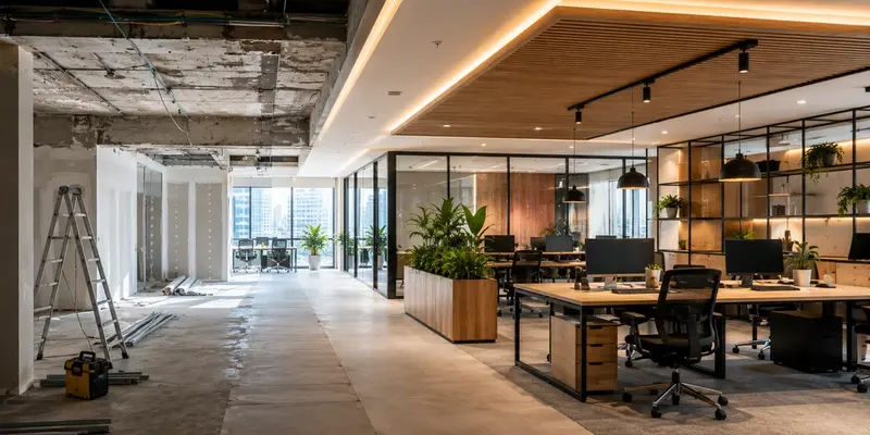 Retrofit Corporativo para Escritórios Comerciais